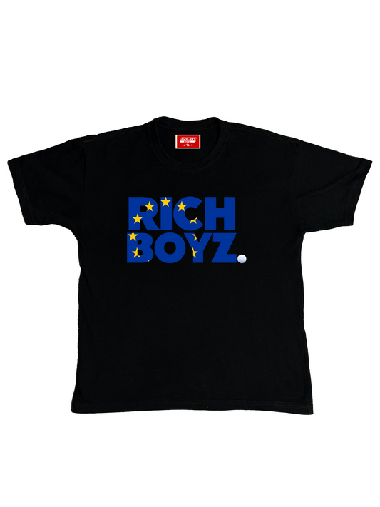 CAMISETA RICH - UNIÃO EUROPEIA PRETA